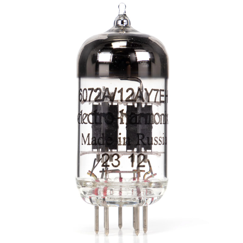 Ruby Electro Harmonix 12AY7 Pre Amp Tube 6072A TU12AY7EH