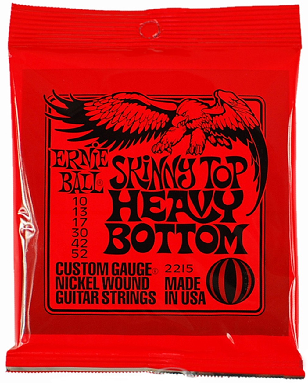 3 Pack Ernie Ball Skinny Top Heavy Bottom Nickel Wound Set.010 &  Basics Guitar Folding A-Frame Stand for Acoustic and Electric Guitars .052 
