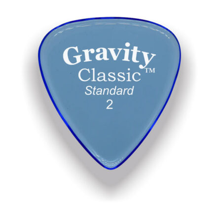 Gravity Picks Classic Standard 2mm Polished Blue GP-GCLS2P