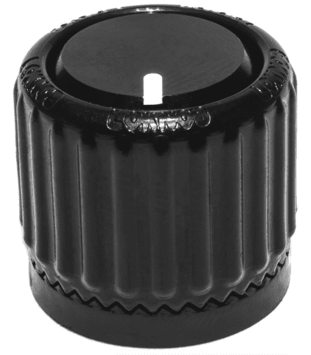 Loknob Universal ABS 3/4 OD All Black