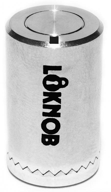 Loknob 1/2 Silver OD UNIVERSAL