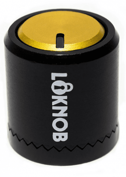 Loknob 3/4 Black and Gold Universal OD