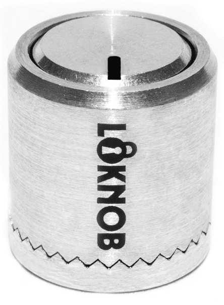 Loknob 3/4 Silver Universal OD