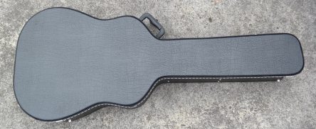 XTREME Black Acoustic Guitar Western Dreadnought Hardcase