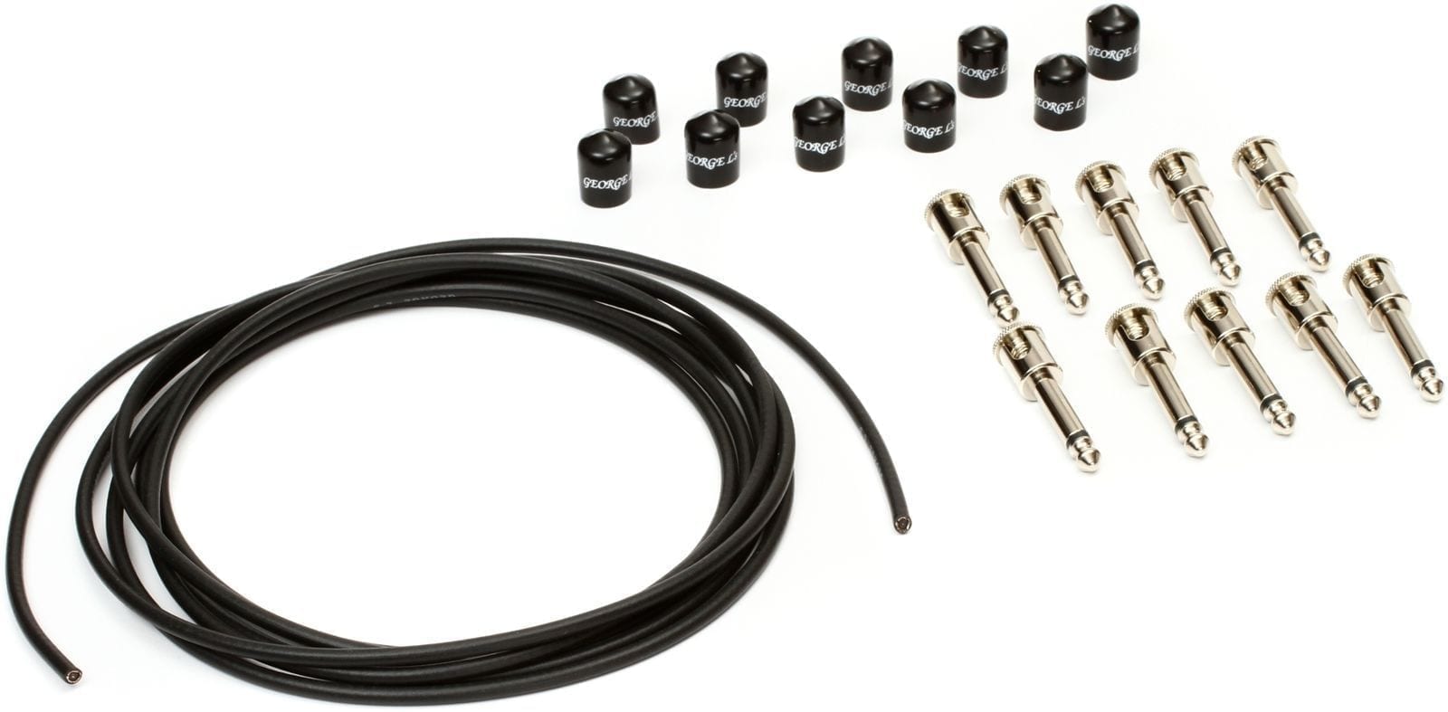 *Build Your Own* George L's Pedalboard .155 .225 Effects Cable Pedal Board Kit 