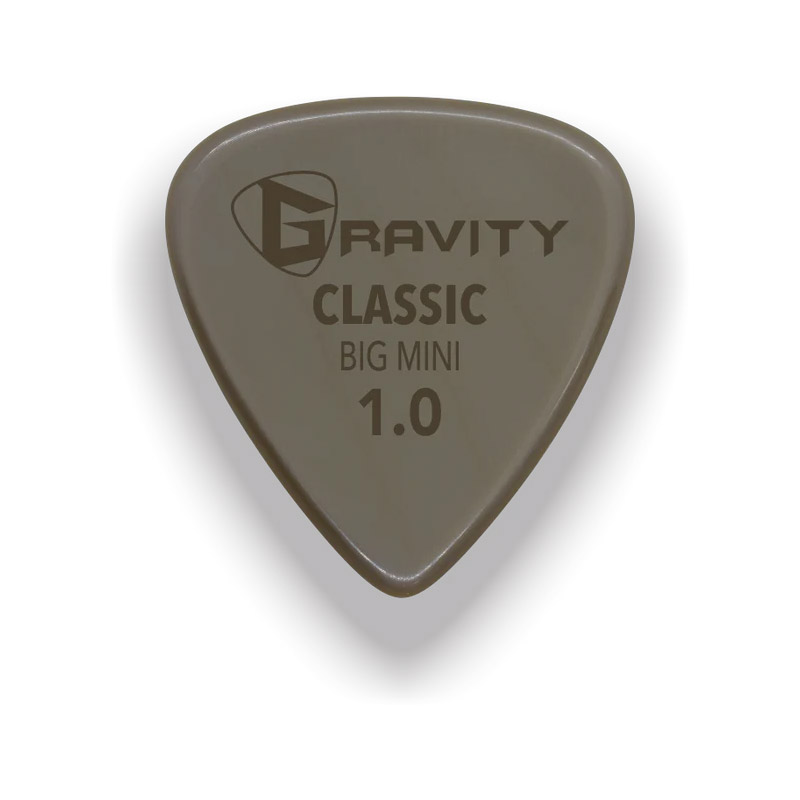 Gravity Picks Classic Gold Big Mini 1mm Polished Tan GP-GGCLB10