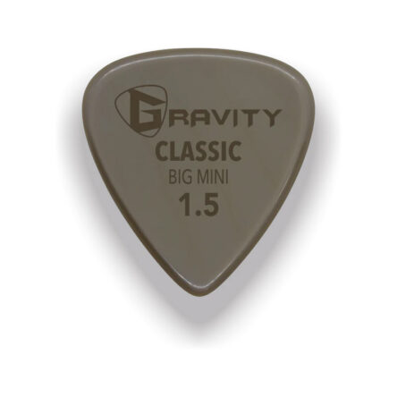 Gravity Picks Classic Gold Big Mini 1.5mm Polished Tan GP-GGCLB15