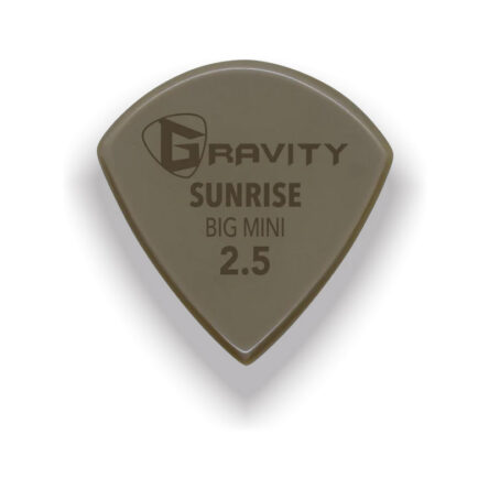 Gravity Picks Sunrise Gold Big Mini 2.5mm Polished Tan GP-GGSUB25