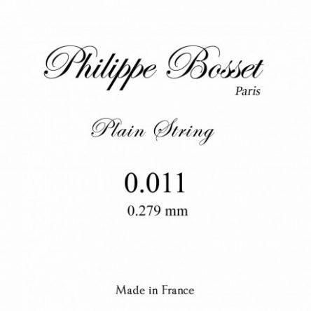Philippe Bosset Acoustic Single Plain String 011