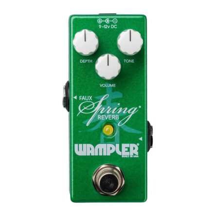 Wampler Mini Faux Spring Reverb Pedal WAM-FAU-SPRING / WMP-MFS-PED