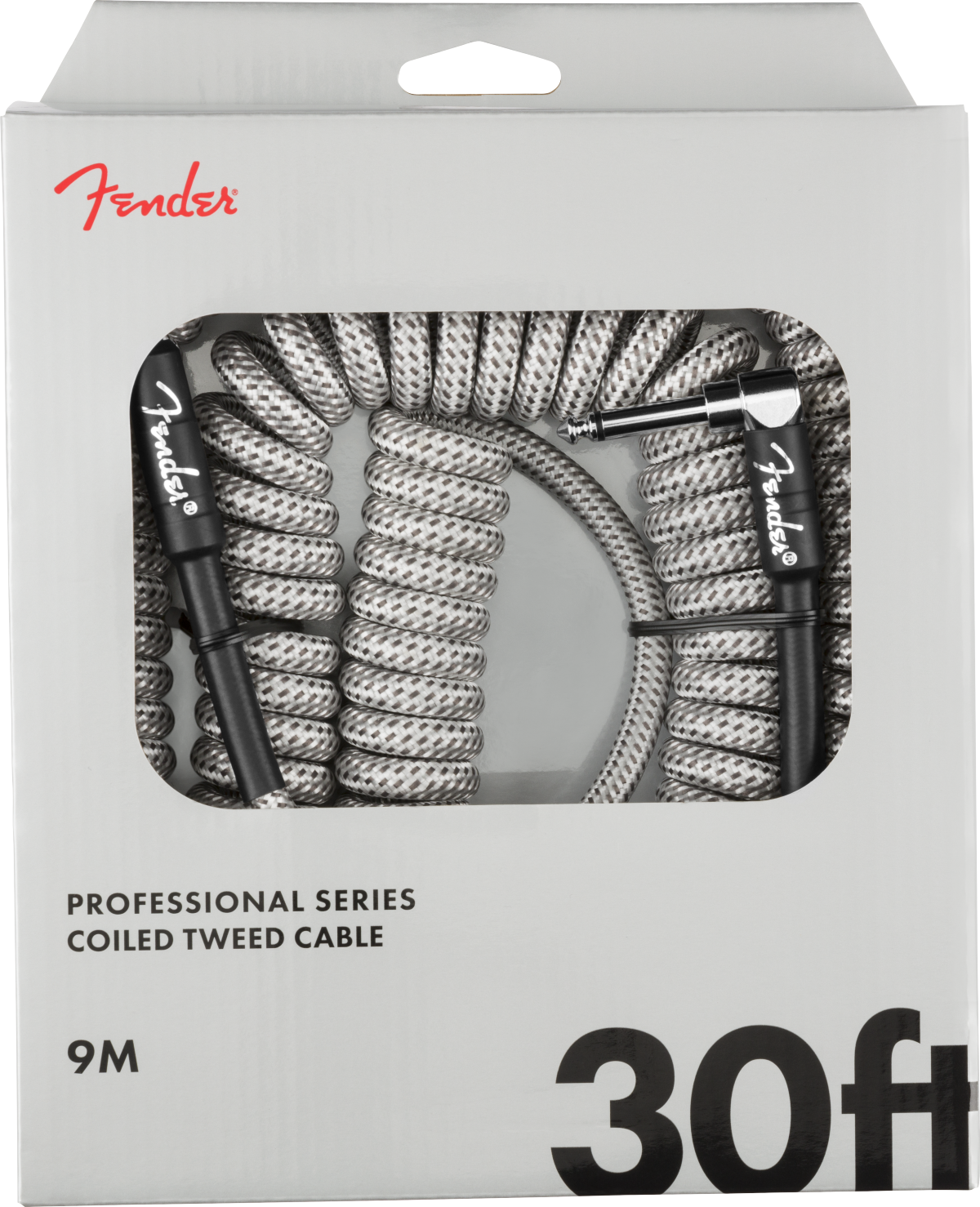 Fender Professional Coil Cable 30' White Tweed SALE - Image 2