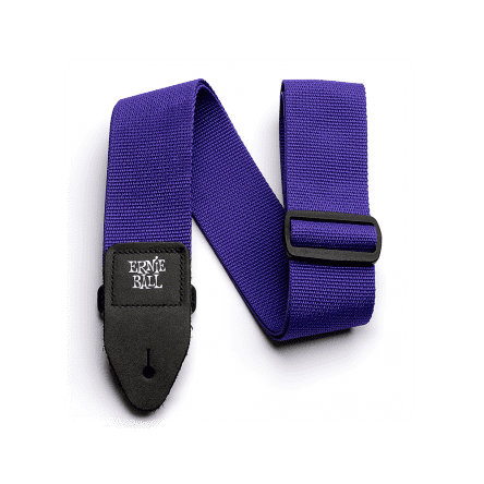 Ernie Ball Adjustable Web Strap Purple