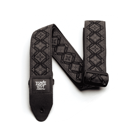 Ernie Ball Regal Black Jacquard Adjustable Strap