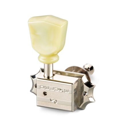 Schaller 3/3 G-Series Keystone SingleRing Kluson Nickel 45405 10140123