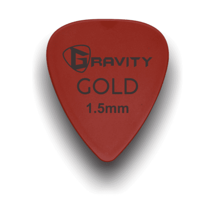 Gravity Picks GP15RD 1.5mm Gold Series Red