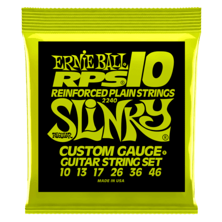 Ernie Ball RPS Nickel Wound Electric Guitar Strings 10-46