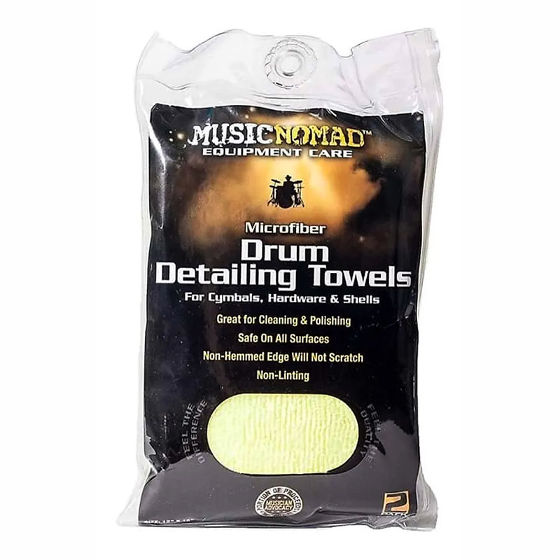 Music Nomad Microfiber Detailing Towels Twin Pack MN210