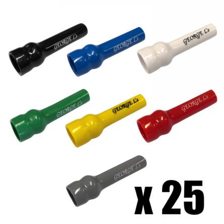 George L's 225 Straight Plug Stress Relief Jacket GL225SPSRJMULTI-25PK