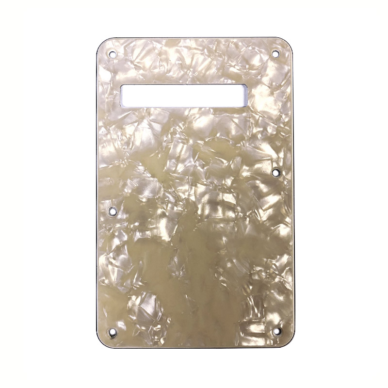 D’Andrea Pro Pickguard Strat Vintage Pearl Back Plate DA-DPP ST VNP BP
