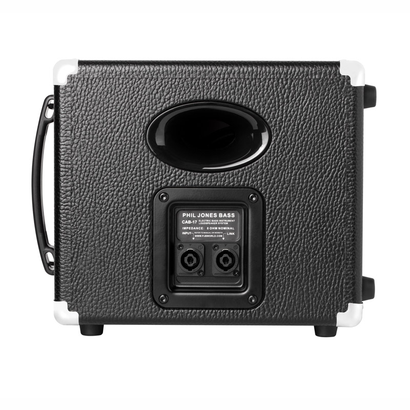 Phil Jones Bass Cab-17 Speaker Cabinet Black PJB-CAB-17