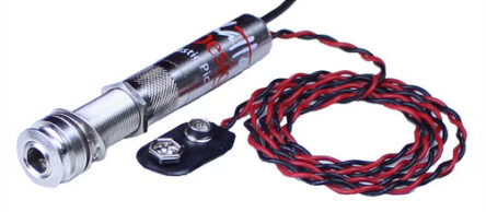 Schatten Player Preamp Single Channel Endpin Jack Preamp SDPLPA