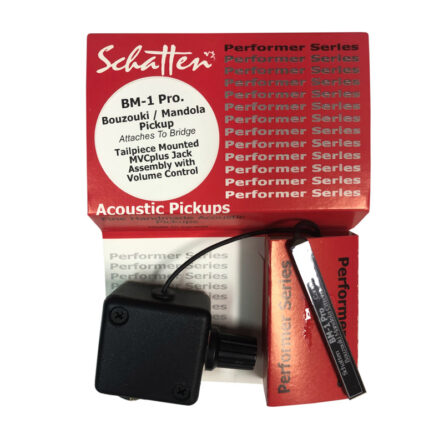 Schatten BM-1 Pro. Bouzouki / Mandola Pickup with MVC plus Jack Assembly (old model) SDBM1PRO