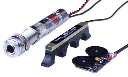 Schatten HFN-C Active VT Classical/Nylon String Pickup w/ Preamp, Volume & Tone Thumbwheel Controls SDHFNCACTVT