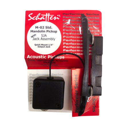 Schatten M-02 Std Mandolin Pickup w/ SJA Jack Assembly SDM02STD