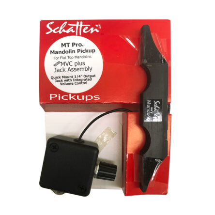 Schatten MT Pro. Mandolin Flat Top Pickup w/ MVC plus Jack Assembly SDMTPRO