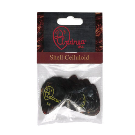 D’Andrea USA 351 Classic Shell Celluloid 1.21mm XH 12 Pack DA-TPG3511.21XH